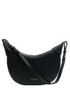 Geantă dama piele naturală  Etape Moon Black Nappa