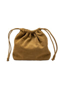 Geantă dama piele naturală de căprioară Étape Florence Suede Mustard
