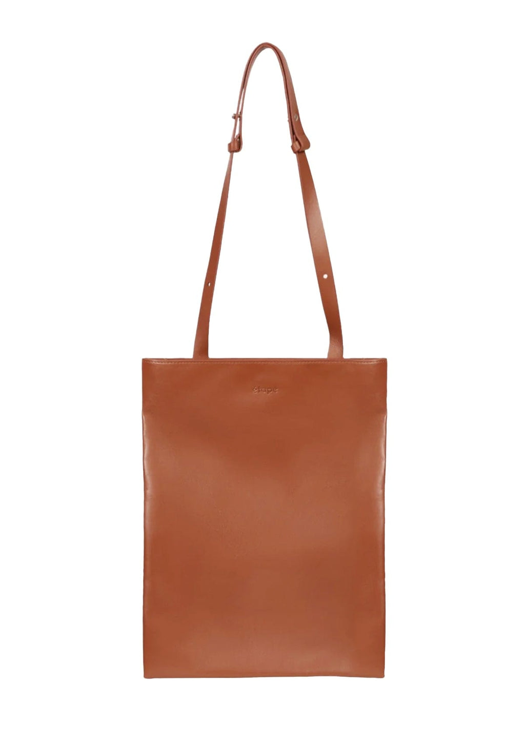Geantă dama piele naturală Étape Grande 0011 Brandy Limited Edition