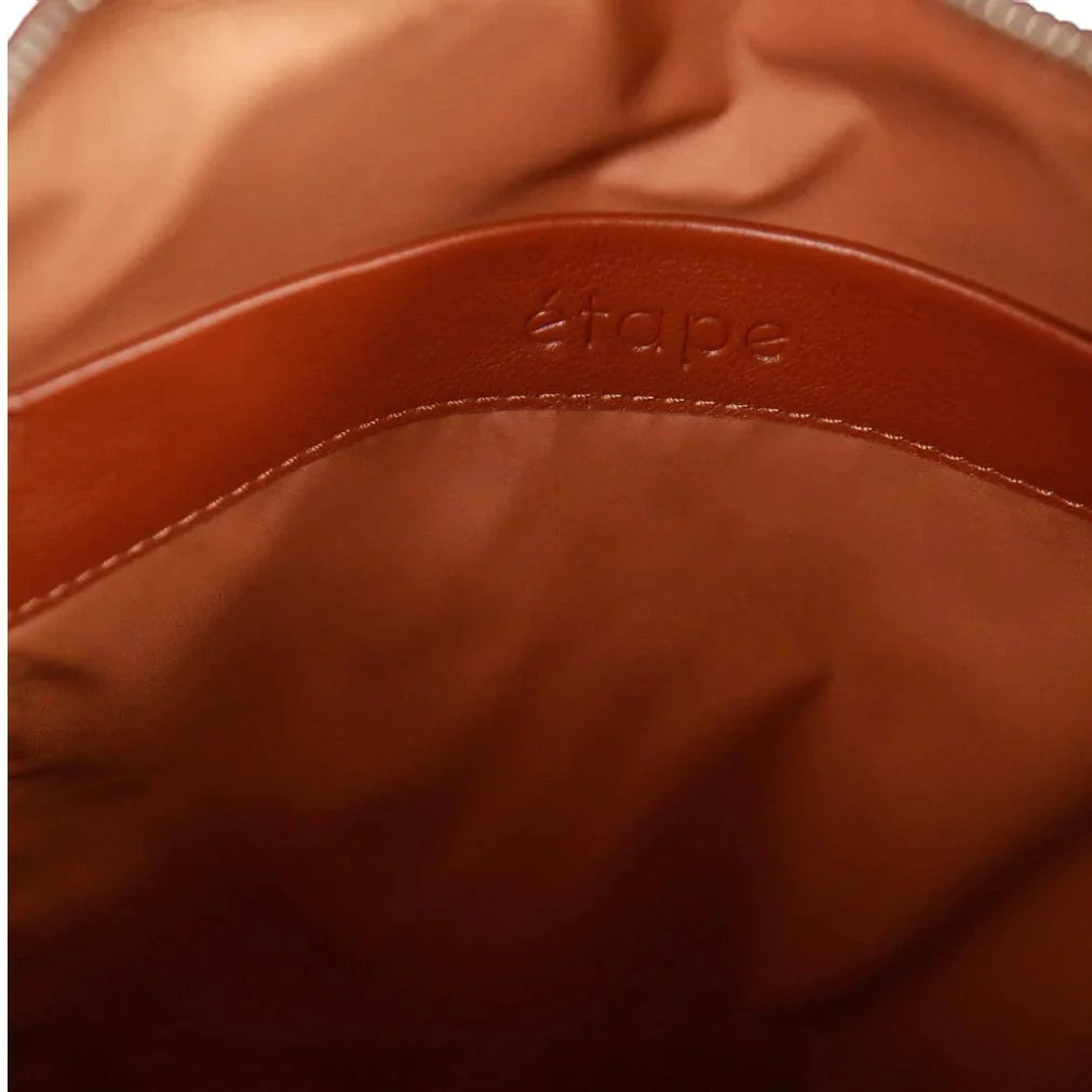 Geantă dama piele naturală Étape Grande 0011 Brandy Limited Edition