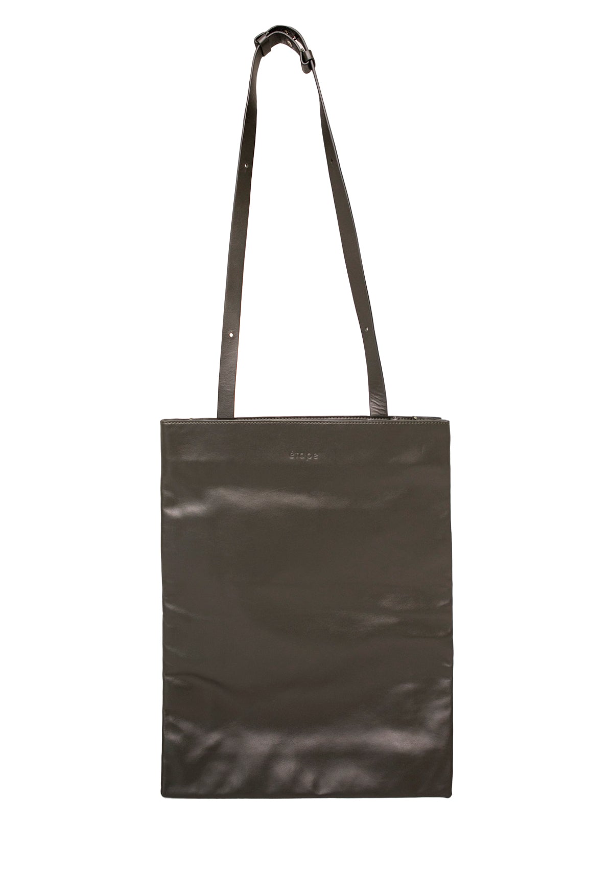 Geantă dama piele naturală Étape Grande 0011 Khaki