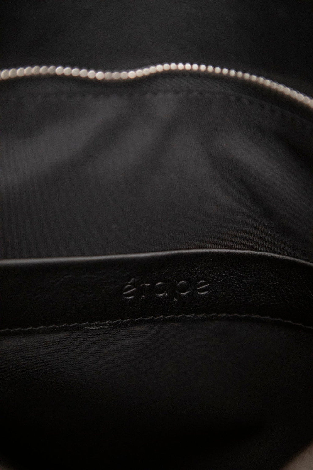 Geantă dama piele naturală Étape Grande 0011 Noir