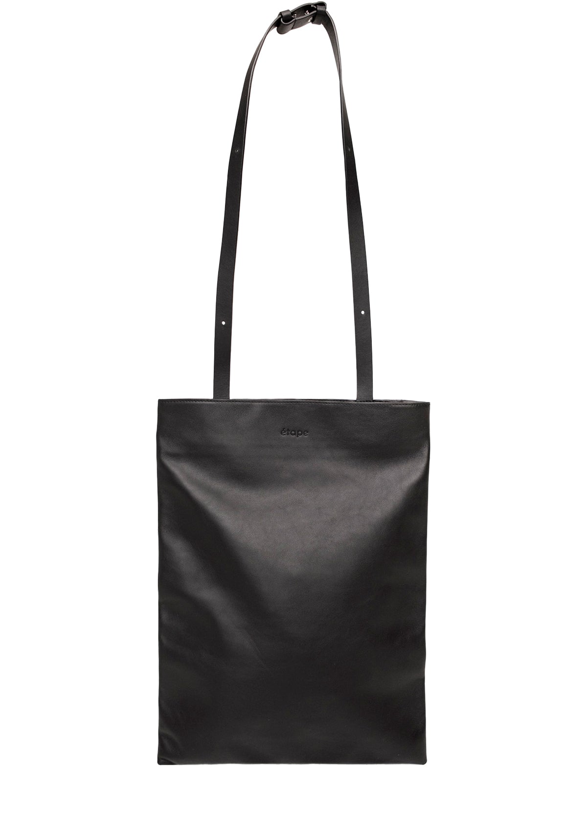 Geantă dama piele naturală Étape Grande 0011 Noir