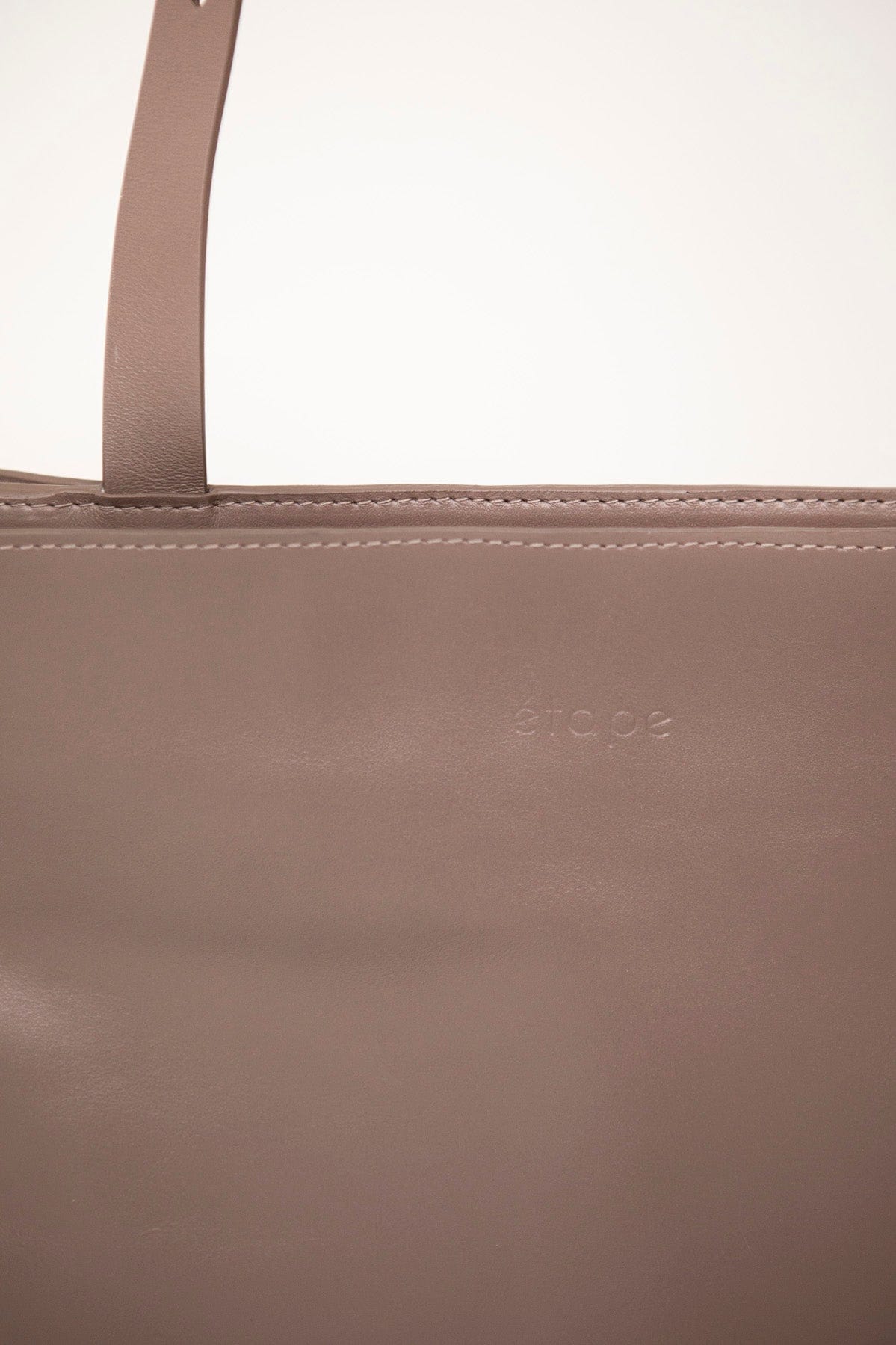 Geantă dama piele naturală Étape Grande 0011 Taupe