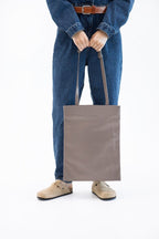 Geantă dama piele naturală Étape Grande 0011 Taupe