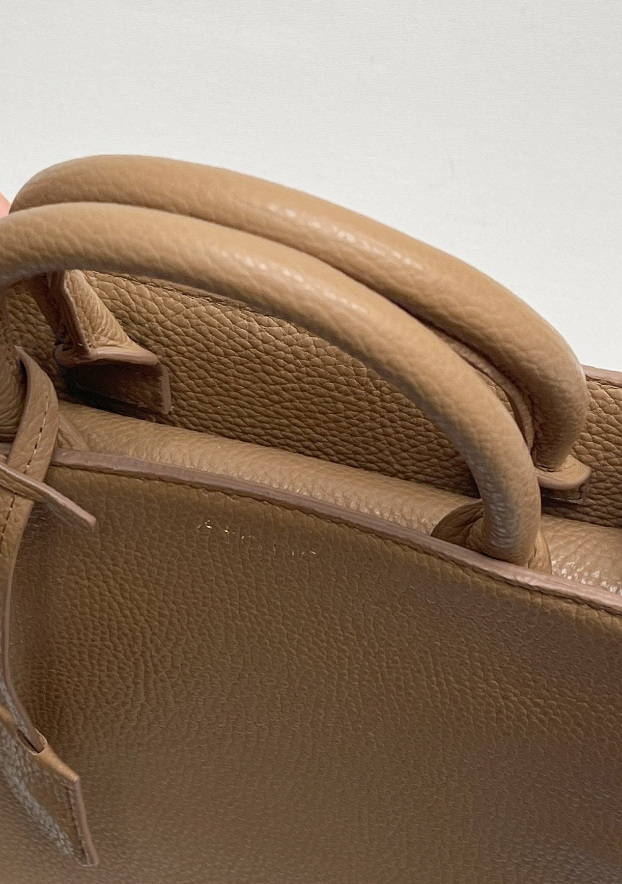 Geantă dama piele naturală Étape MAC BAG Cappuccino