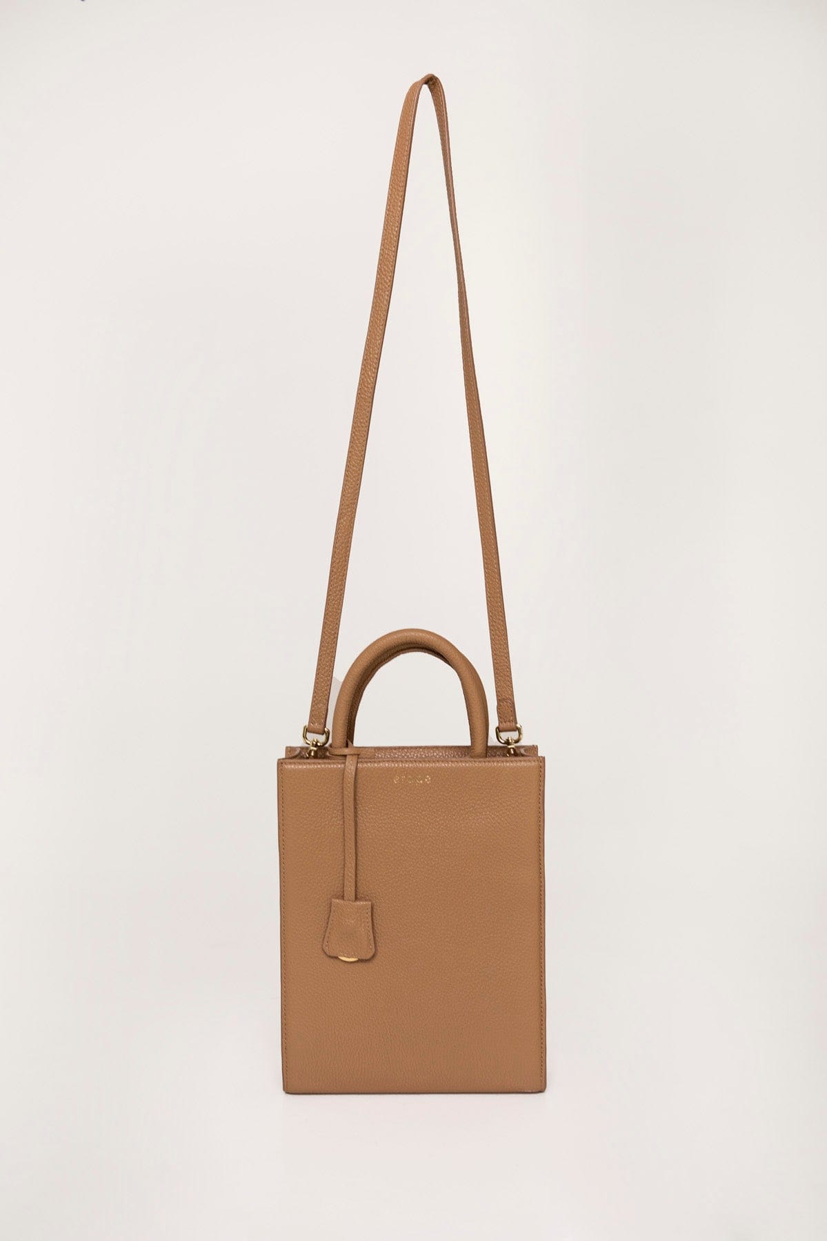 Geantă dama piele naturală Étape MAC BAG Cappuccino