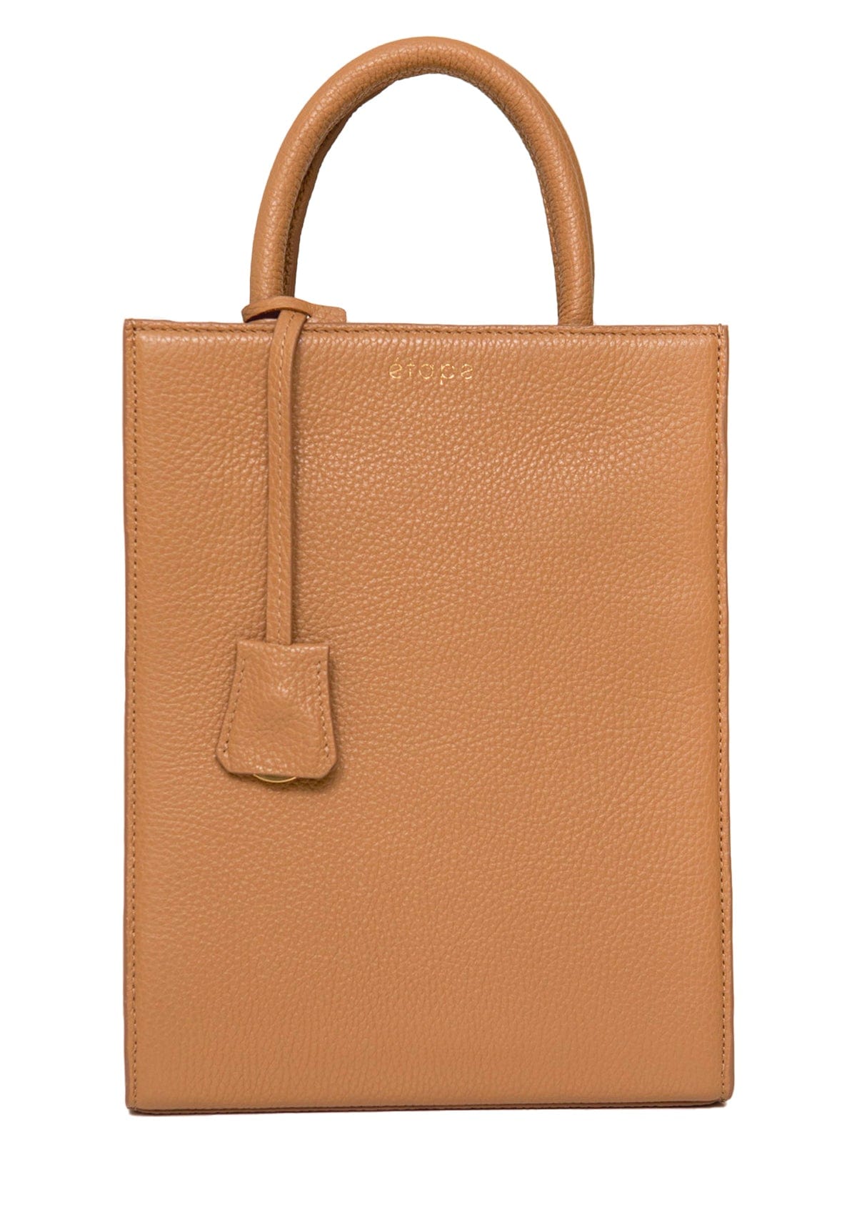 Geantă dama piele naturală Étape MAC BAG Cappuccino