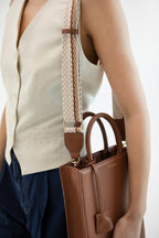 Geantă dama piele naturală Étape MAC BAG Cinnamon