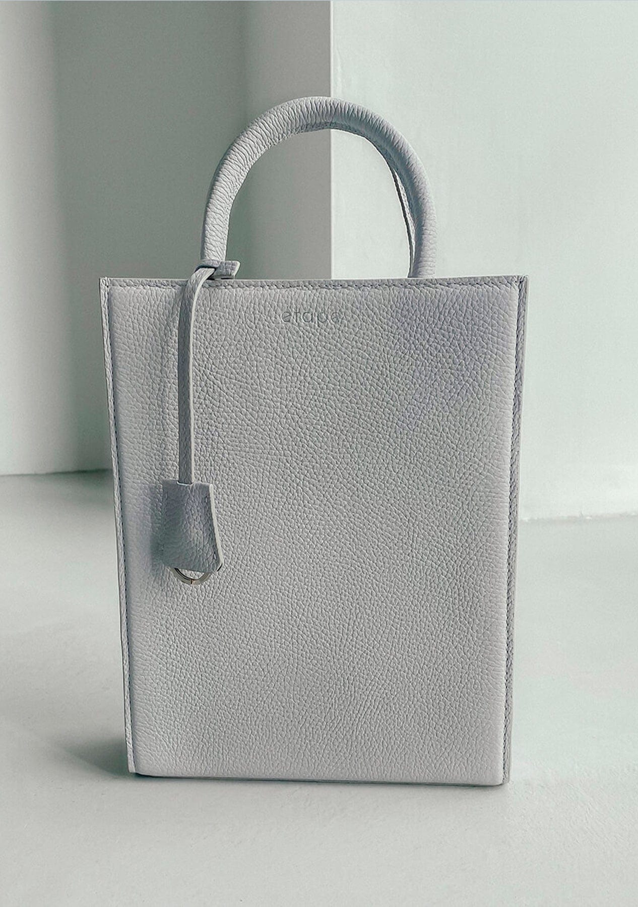 Geantă dama piele naturală Étape MAC BAG Grey