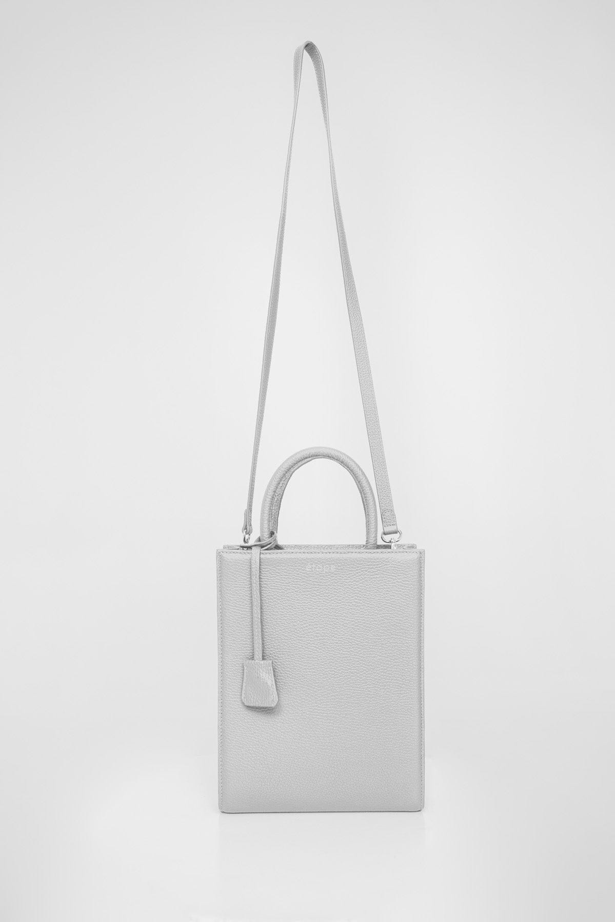 Geantă dama piele naturală Étape MAC BAG Grey