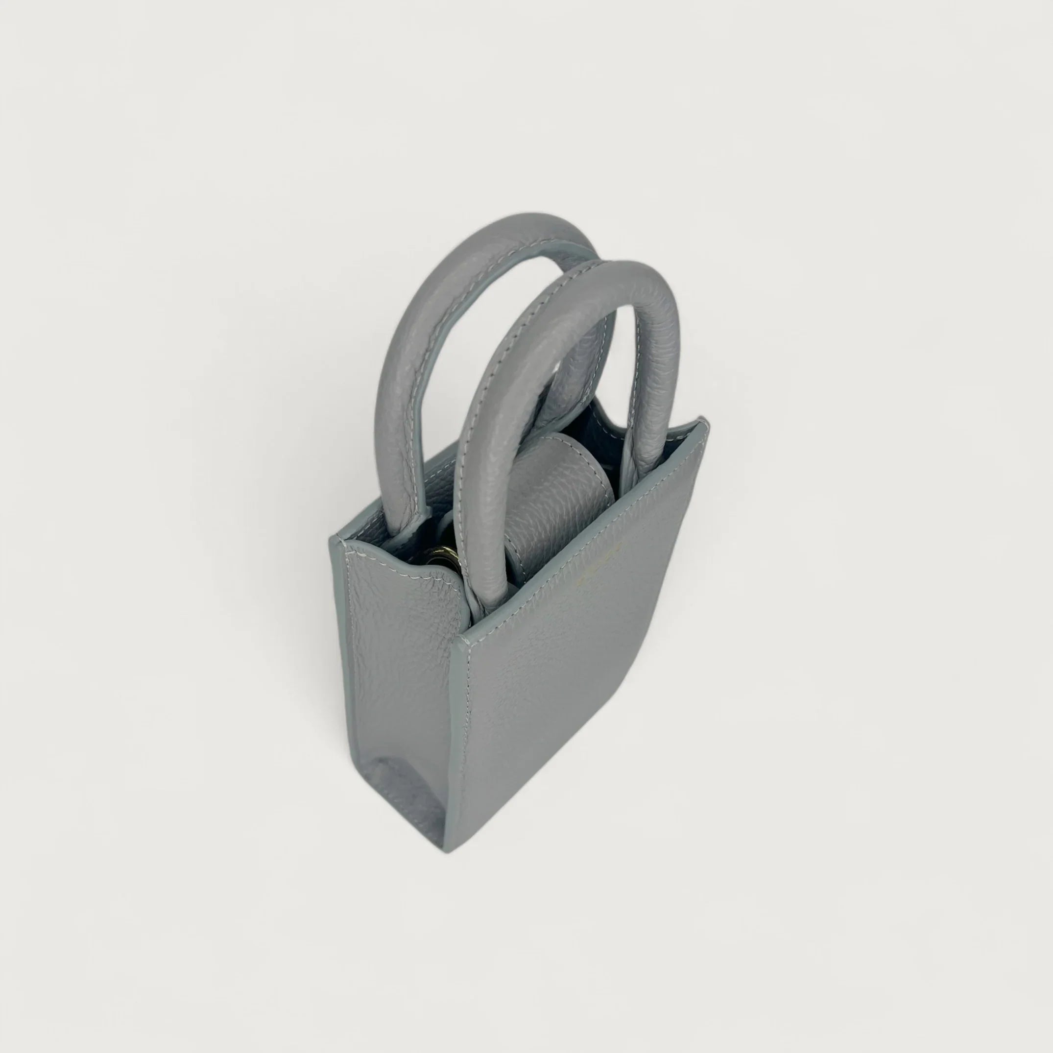 Geantă dama piele naturală Étape MIMI BAG Grey