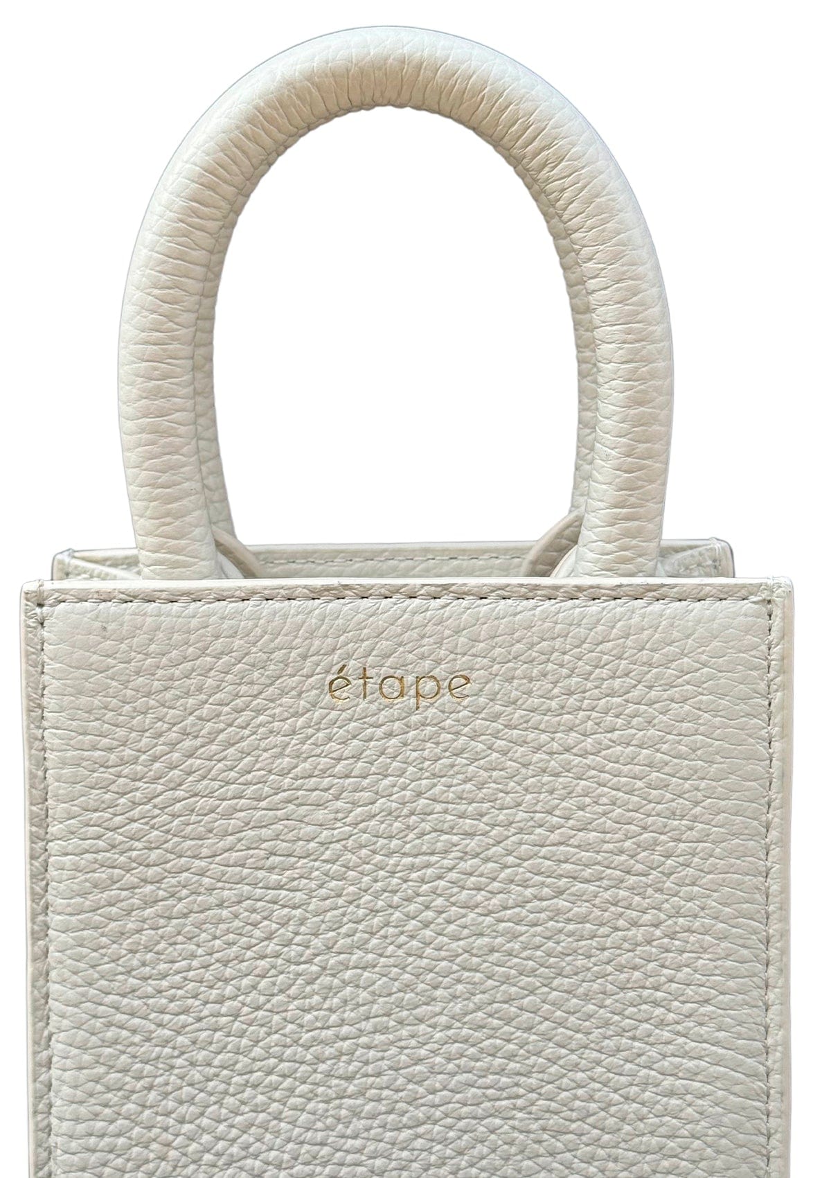 Geantă dama piele naturală Étape MIMI BAG White
