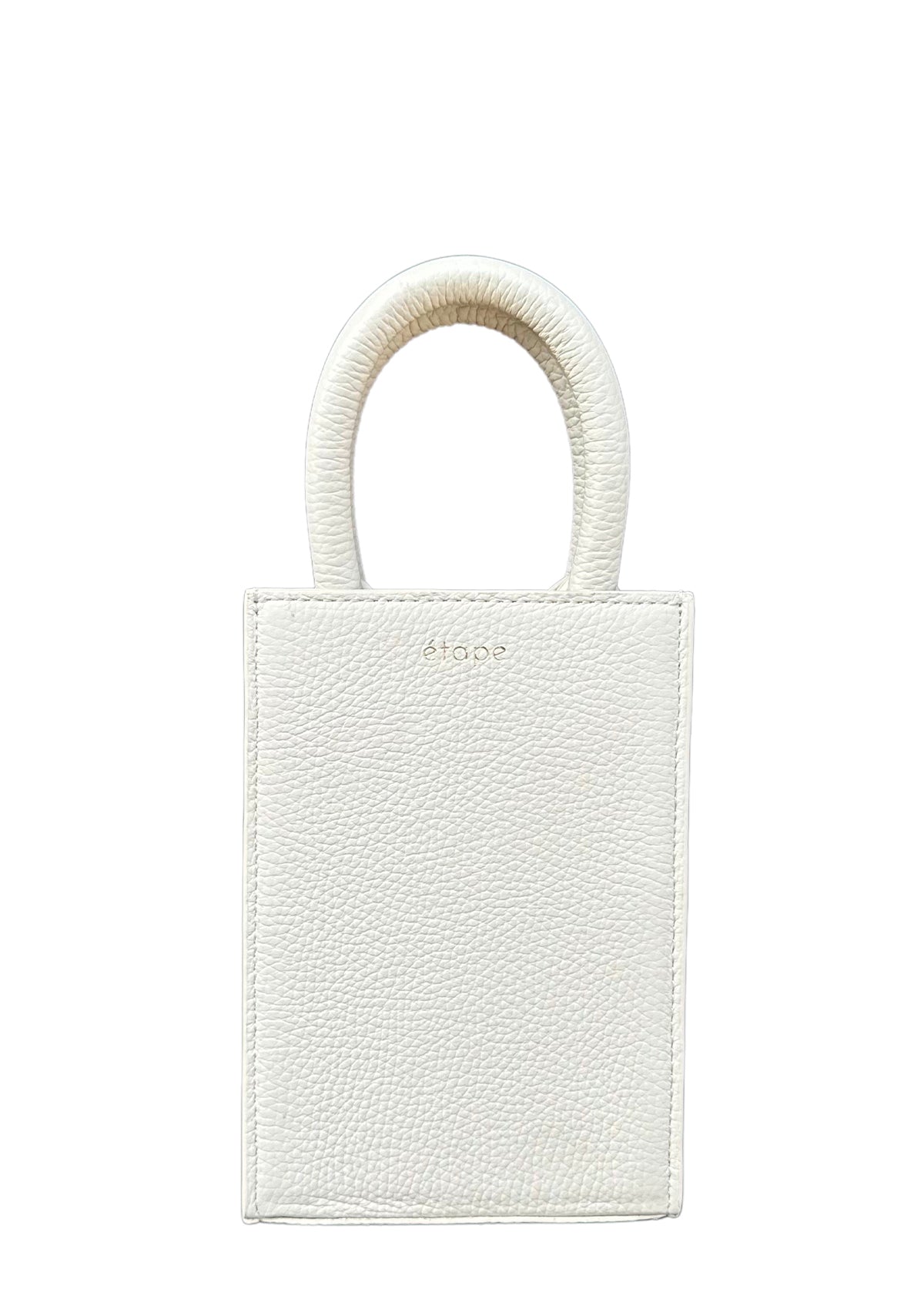 Geantă dama piele naturală Étape MIMI BAG White