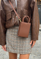 Geantă dama piele naturală Étape MIMI BAG Woody