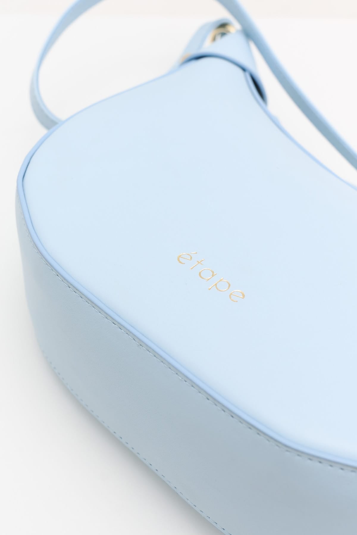 Geantă dama piele naturală Etape Moon Sky Blue Nappa