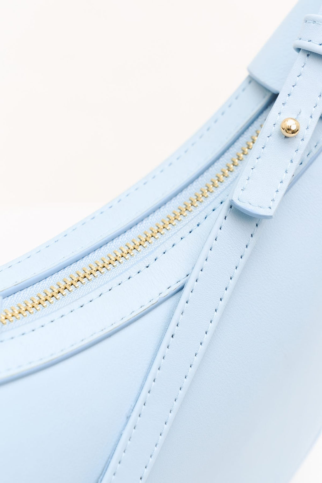Geantă dama piele naturală Etape Moon Sky Blue Nappa
