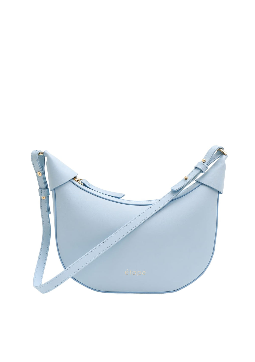 Geantă dama piele naturală Etape Moon Sky Blue Nappa