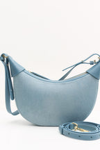 Geantă dama piele naturală Etape Moon Sky Blue Pony