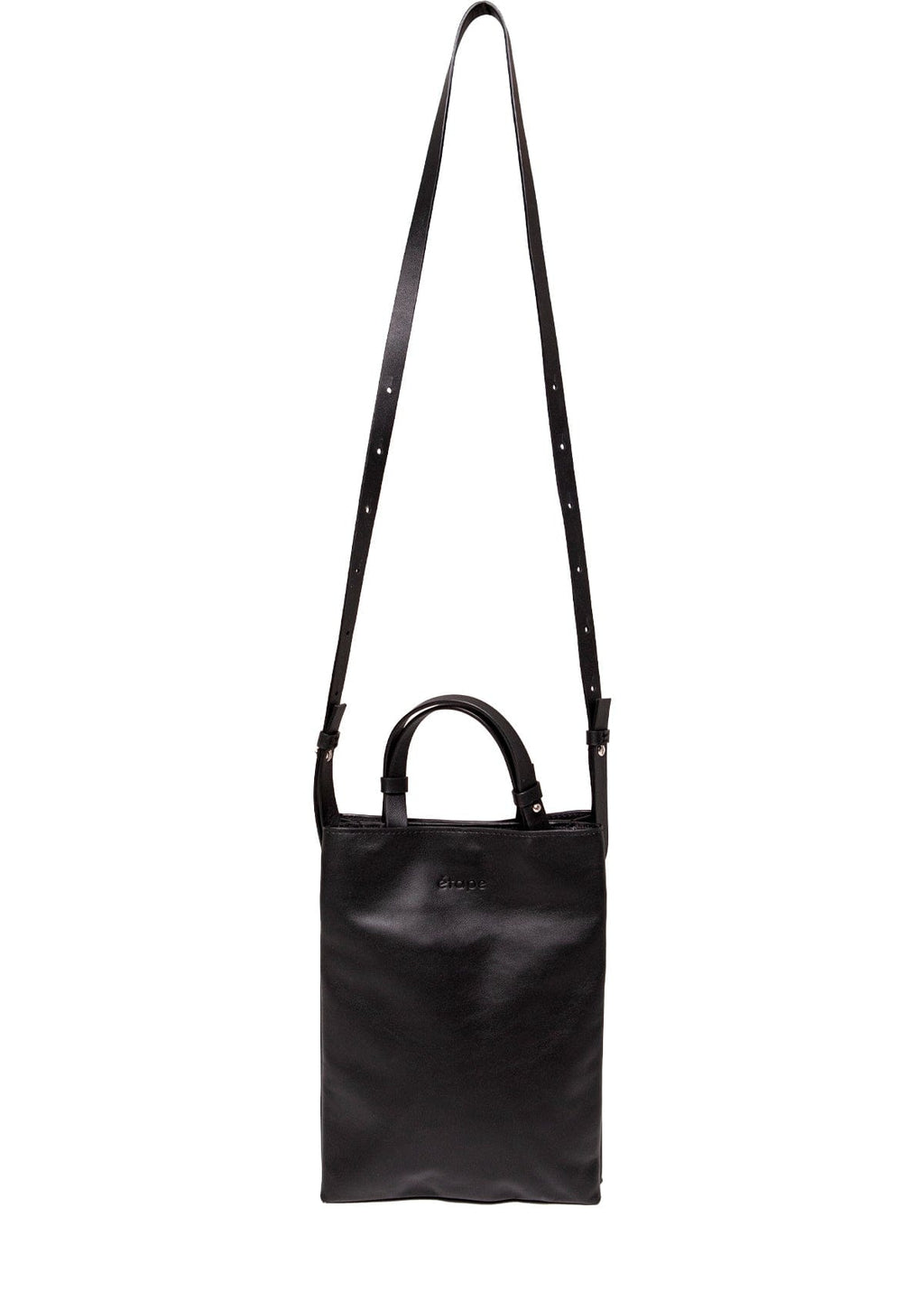 Geantă dama piele naturală Étape Petite 0027 Black