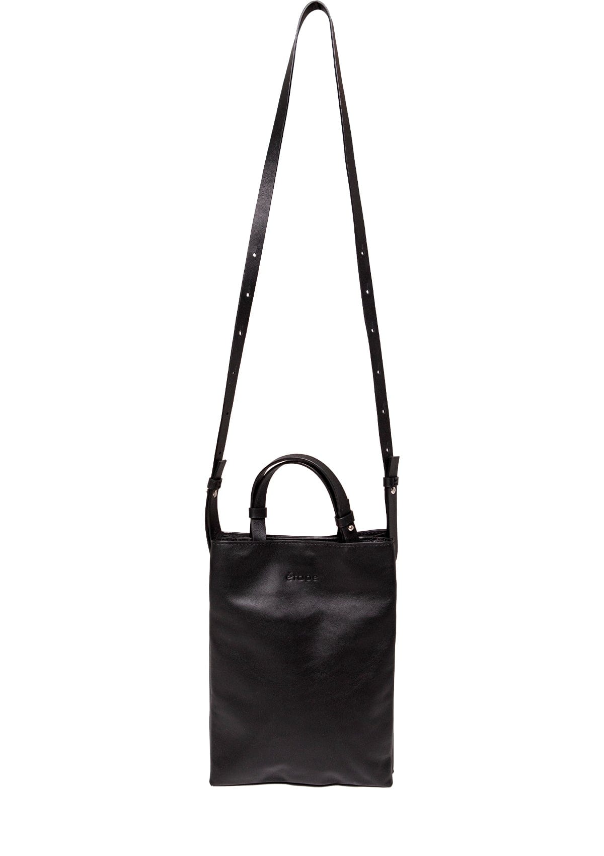 Geantă dama piele naturală Étape Petite 0027 Black