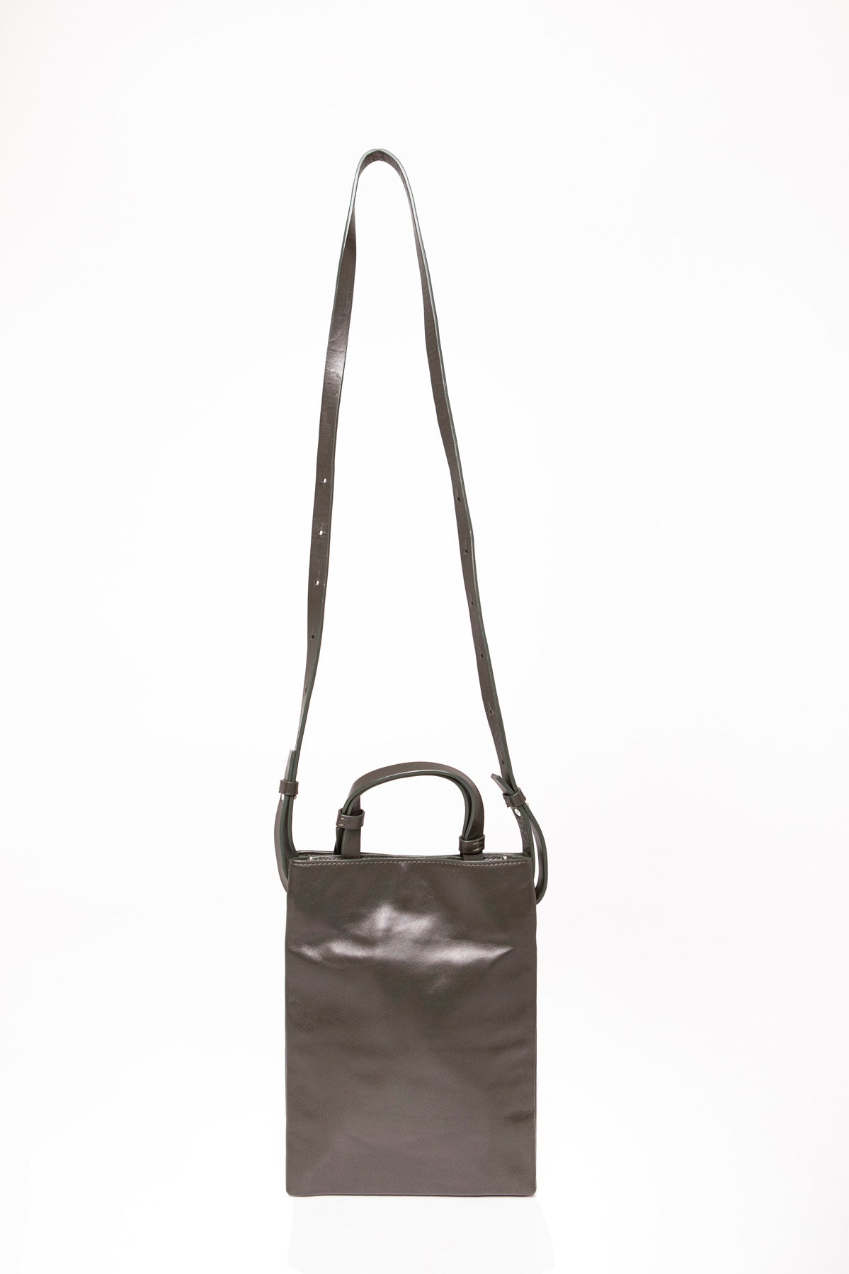 Geantă dama piele naturală Étape Petite 0027 Khaki