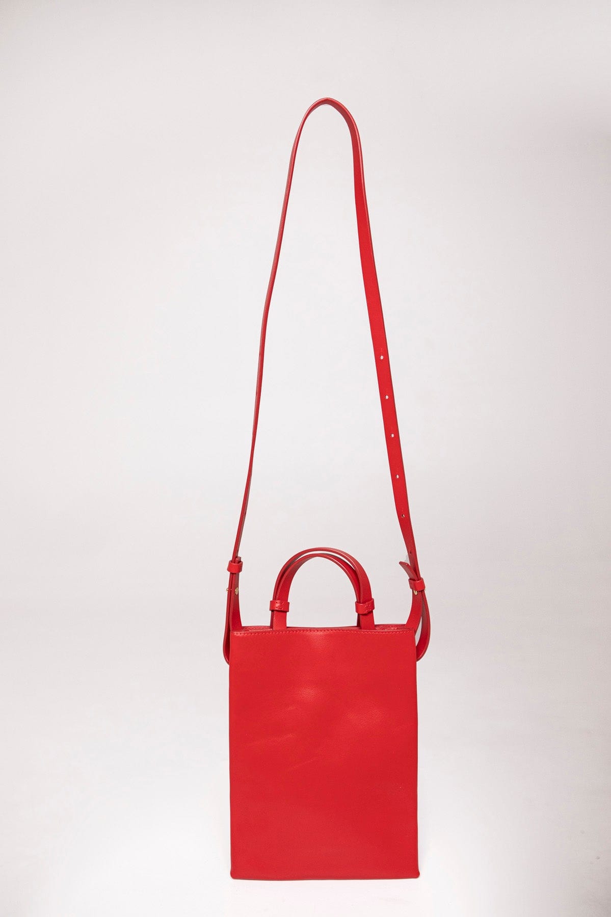 Geantă dama piele naturală Étape Petite 0027 Rouge