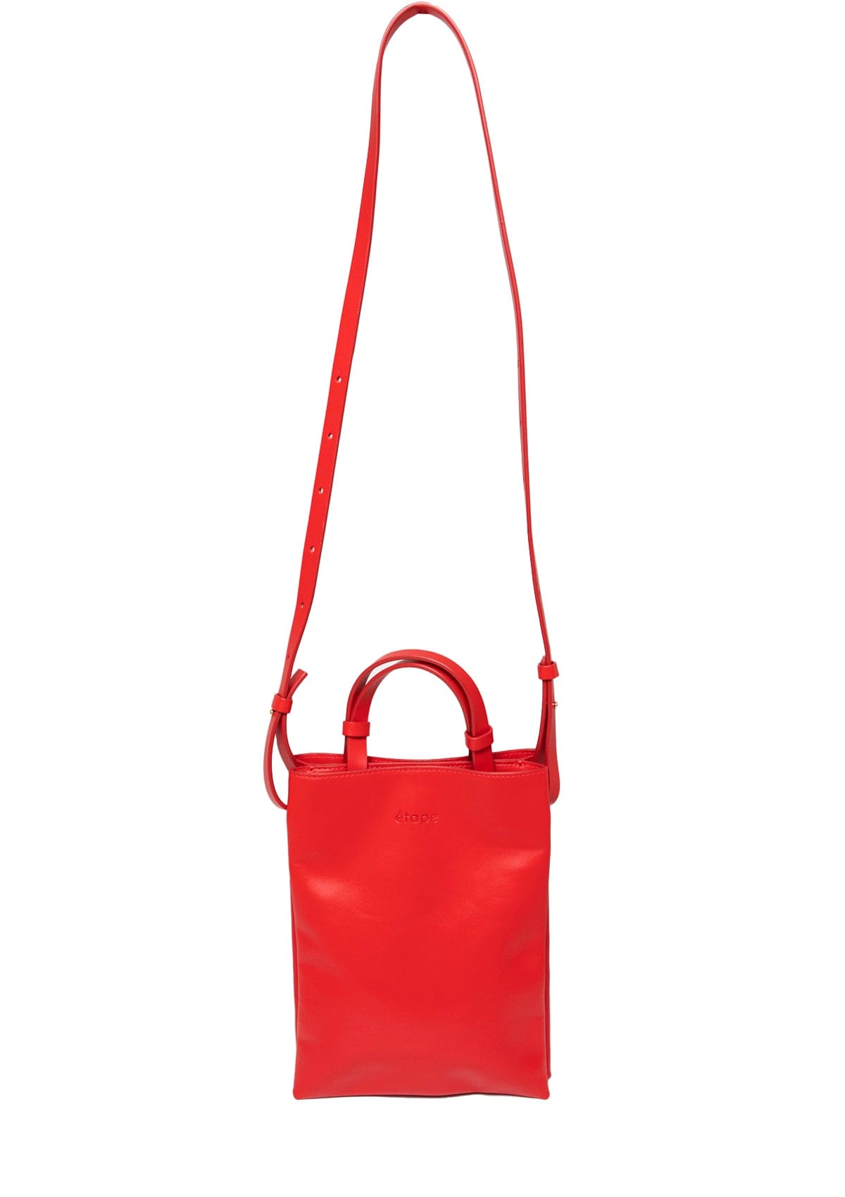 Geantă dama piele naturală Étape Petite 0027 Rouge