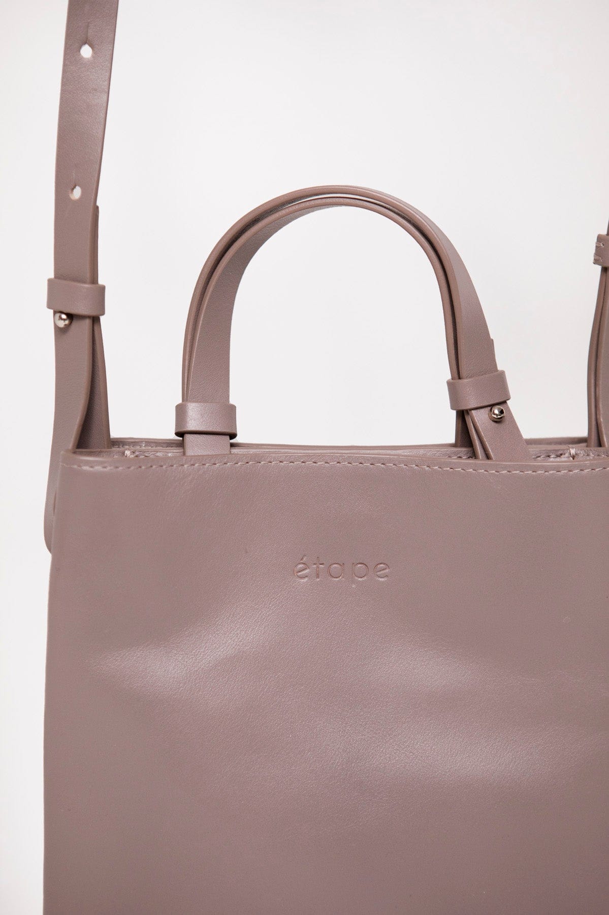 Geantă dama piele naturală Étape Petite 0027 Taupe