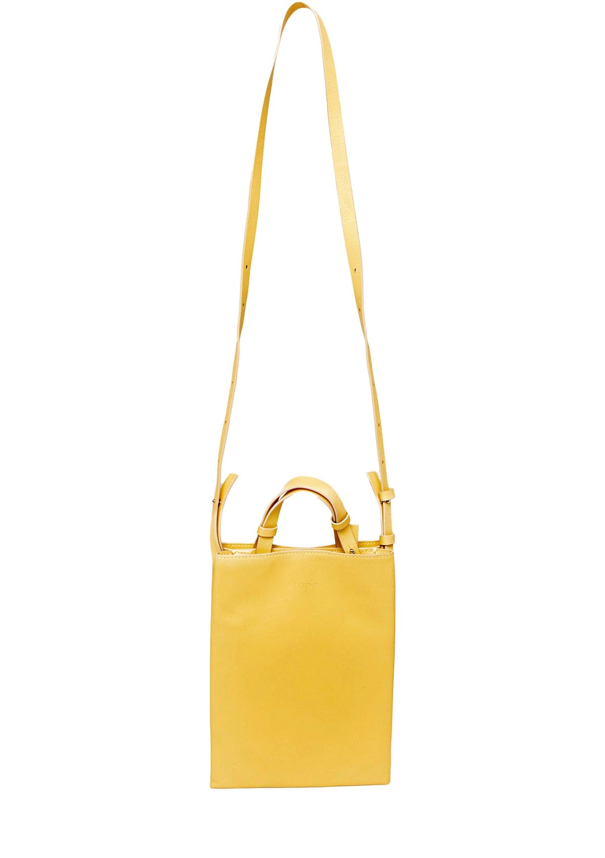 Geantă dama piele naturală Étape Petite 0027 Yellow