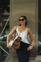 Сумка Étape Portofino Grande Canvas Wallnut