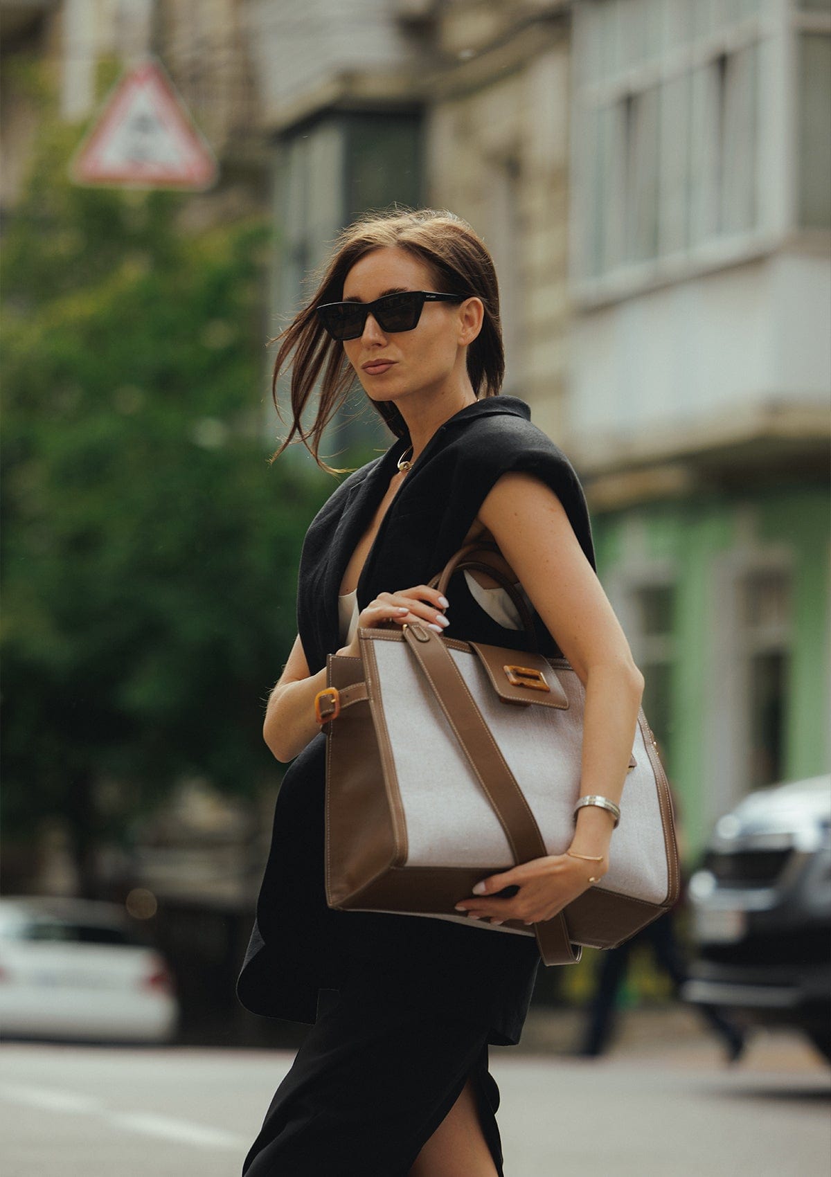 Сумка Étape Portofino Grande Canvas Wallnut