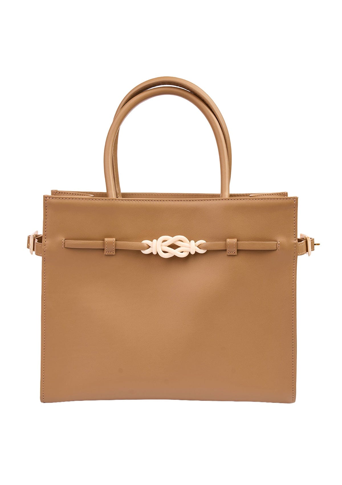 Geantă dama piele naturală Étape Sicily Nappa Latte