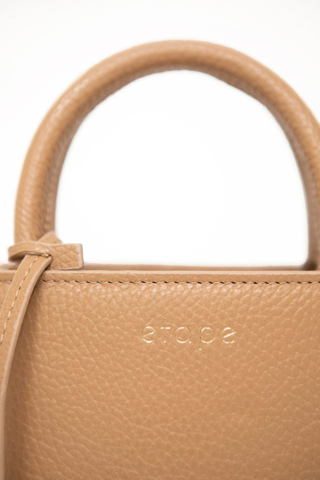 Geantă dama piele naturală Étape TOY BAG 888 СМ Cappuccino