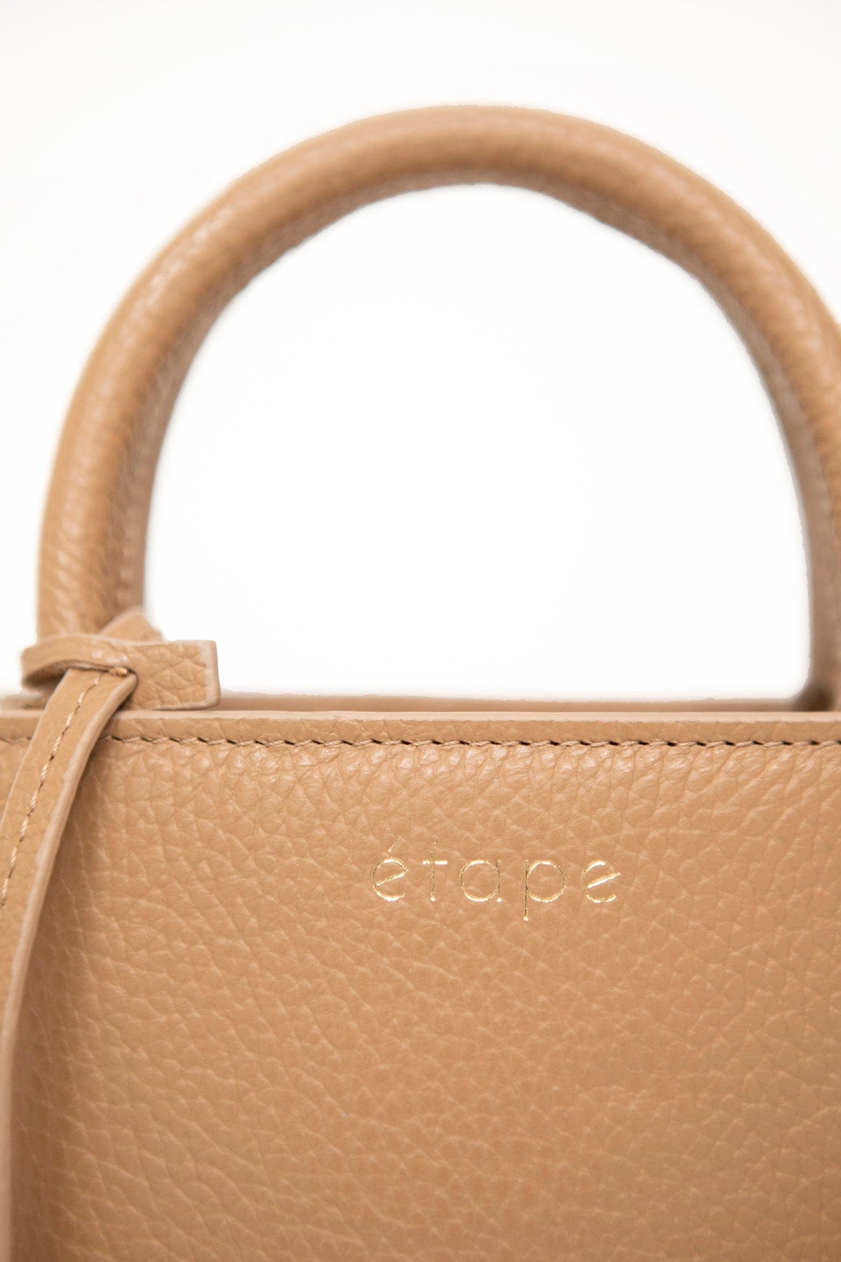 Geantă dama piele naturală Étape TOY BAG 888 СМ Cappuccino