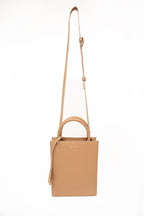 Geantă dama piele naturală Étape TOY BAG 888 СМ Cappuccino