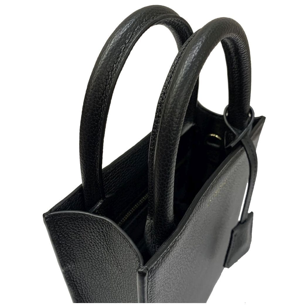 Geantă dama piele naturală Étape TOY BAG 888 BL Negru