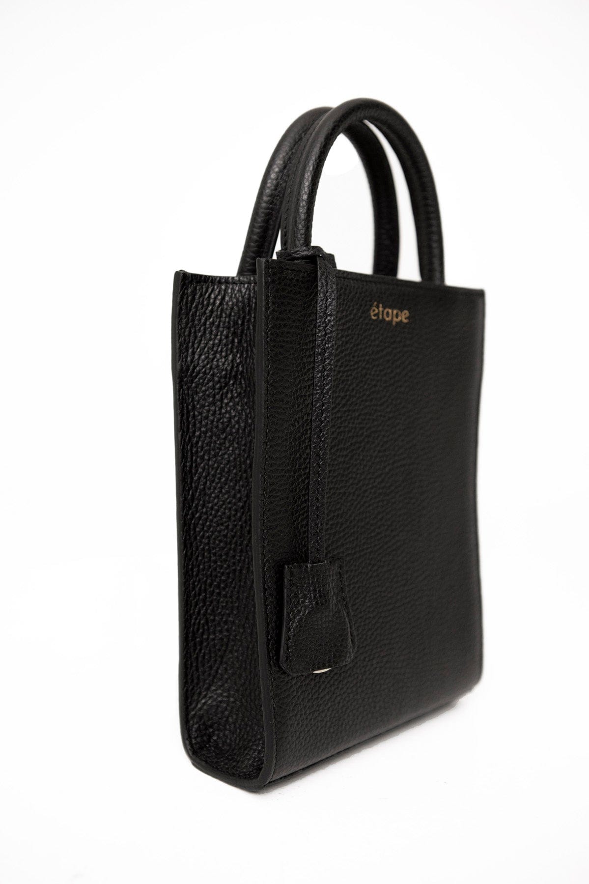 Geantă dama piele naturală Étape TOY BAG 888 BL Negru