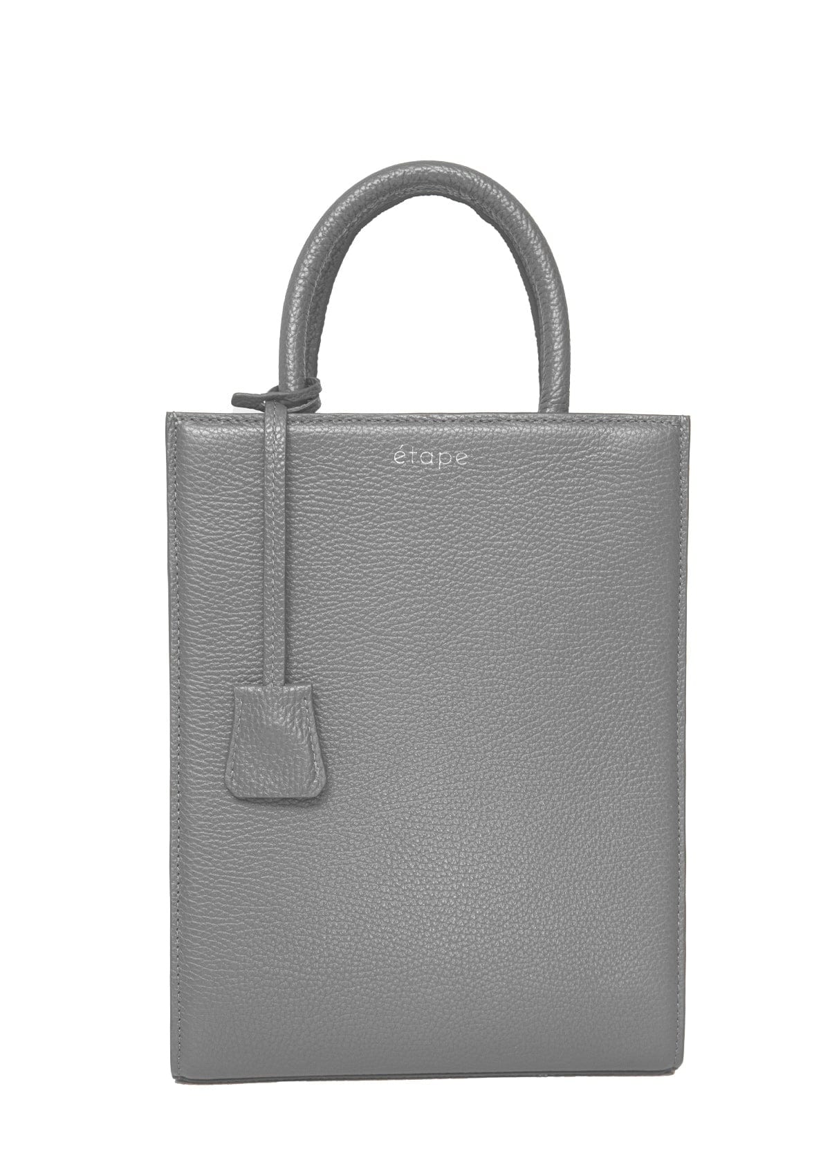 Geantă dama piele naturală Étape TOY BAG 888 Dark Grey