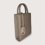 Geantă dama piele naturală Étape TOY BAG 888 Grey Nappa Gri