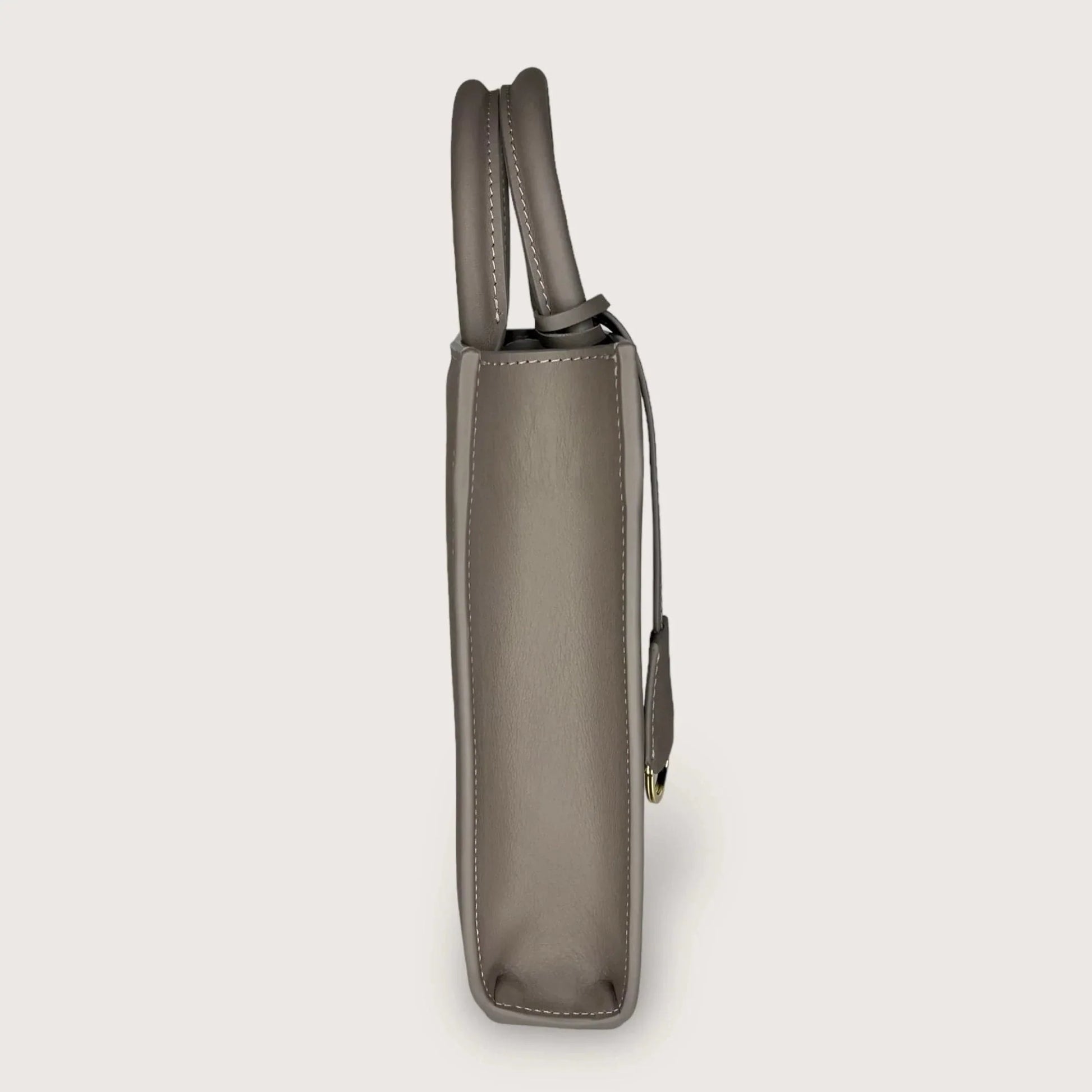 Geantă dama piele naturală Étape TOY BAG 888 Grey Nappa Gri