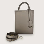 Geantă dama piele naturală Étape TOY BAG 888 Grey Nappa Gri
