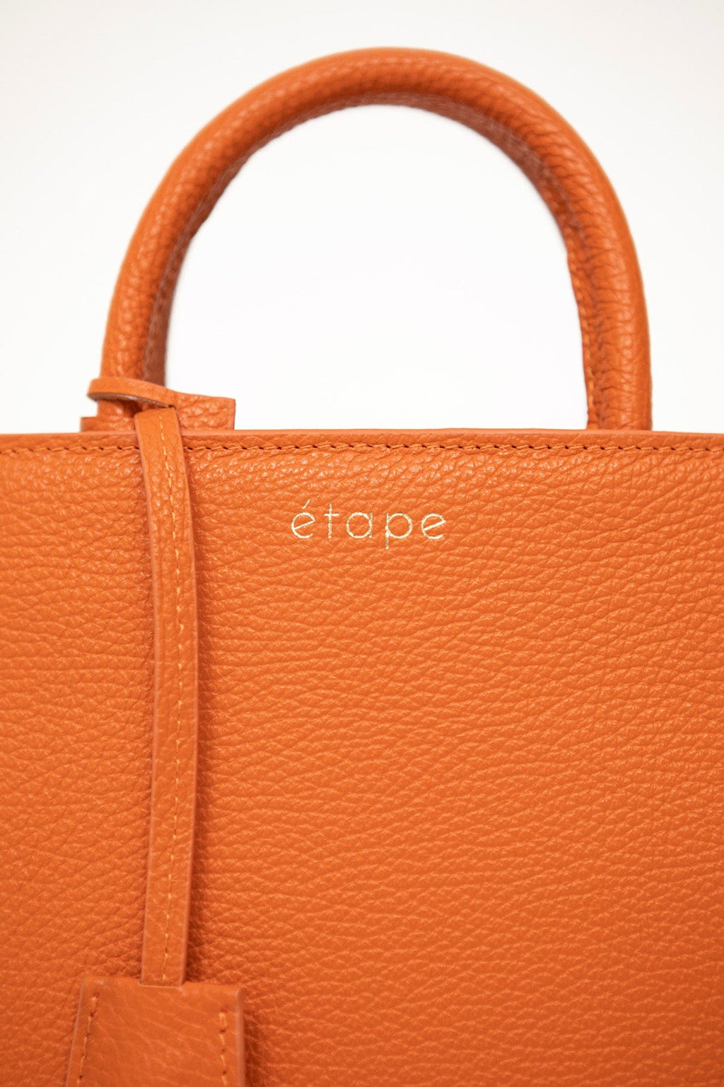 Geantă dama piele naturală Étape TOY BAG 888 OR Portocaliu