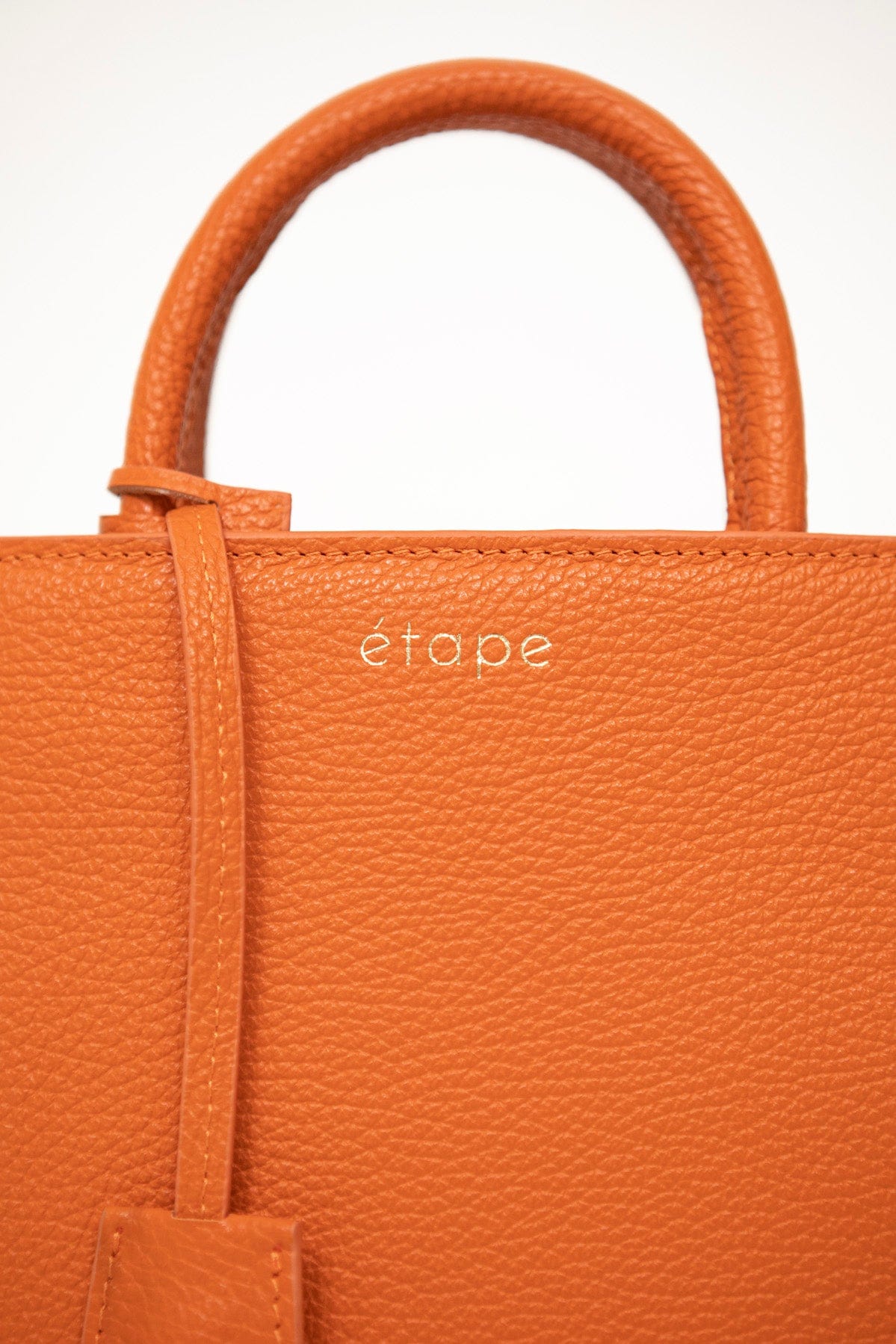 Geantă dama piele naturală Étape TOY BAG 888 OR Portocaliu