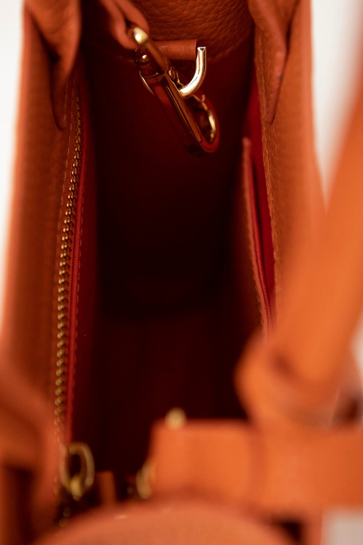 Geantă dama piele naturală Étape TOY BAG 888 OR Portocaliu