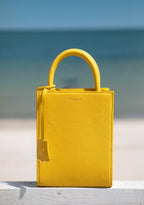 Geantă dama piele naturală Étape TOY BAG 888 YL Galben