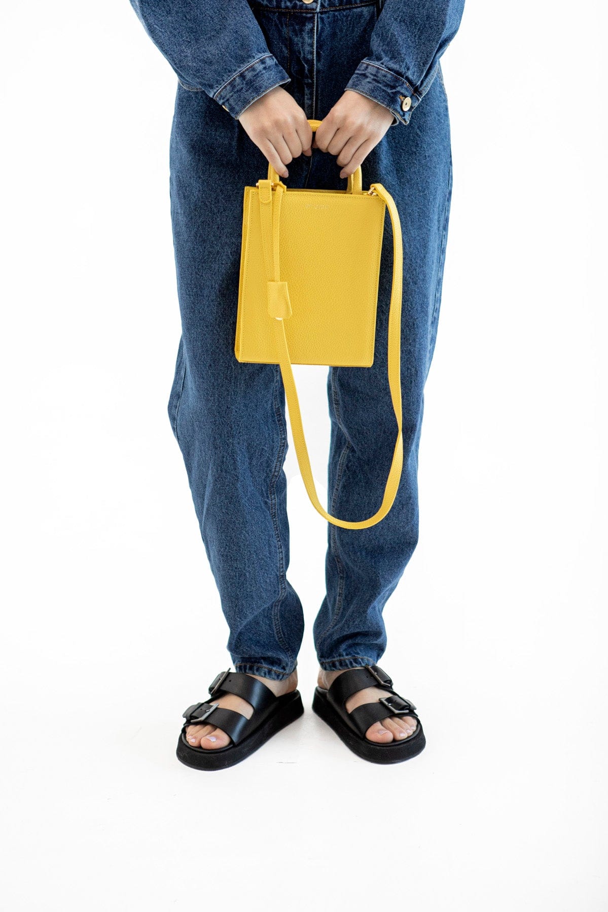 Geantă dama piele naturală Étape TOY BAG 888 YL Galben