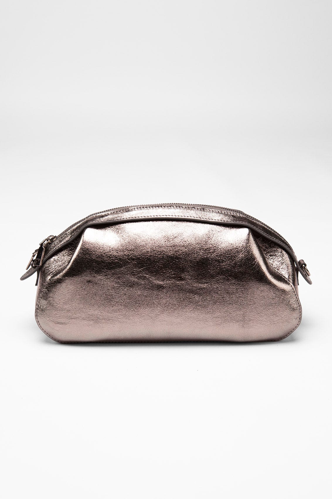 Geantă dama piele naturală Étape Venice Argentum Glitter