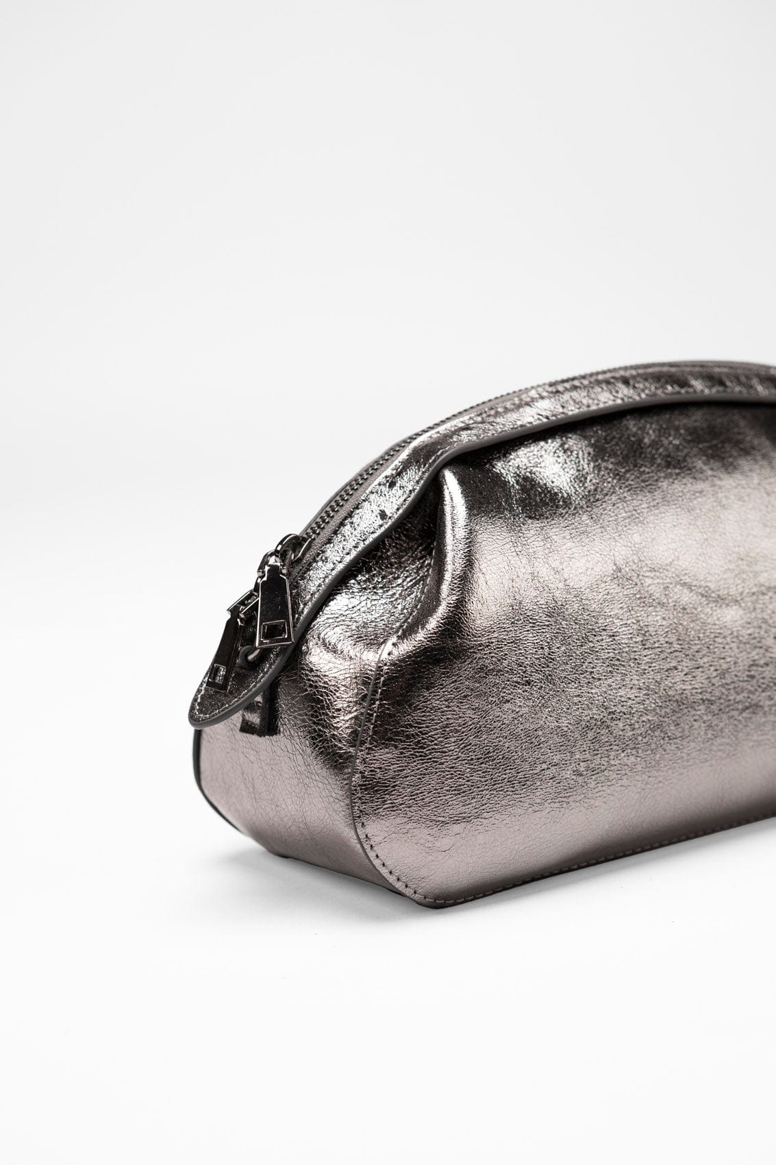 Geantă dama piele naturală Étape Venice Argentum Glitter