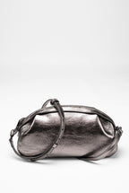 Geantă dama piele naturală Étape Venice Argentum Glitter